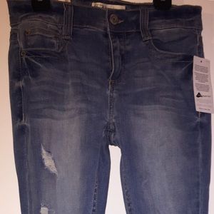 $38. Skinny-FLX STRETCH blue jeans. Sz. 5. W/ tags